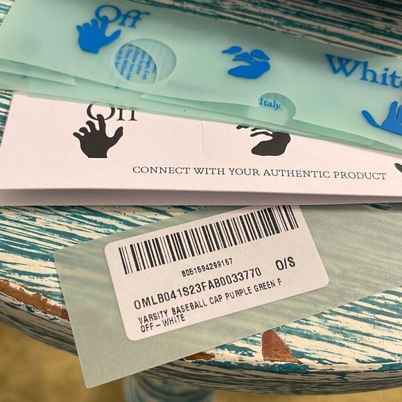 Off-White Varsity Baseball Cap/Hat - Picture 7 of 10